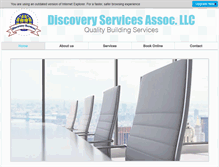 Tablet Screenshot of discoveryserviceinc.com